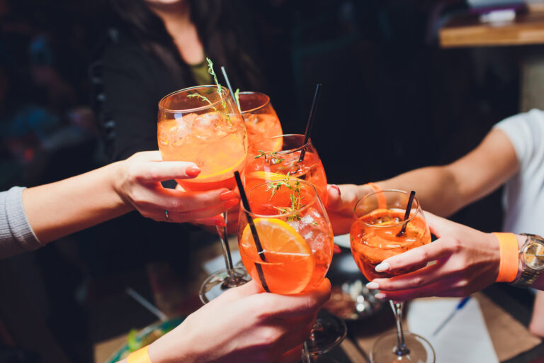 glasses of Spritz