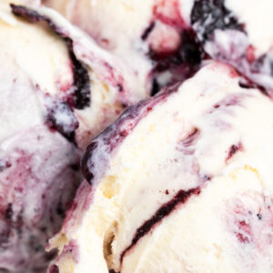 using variegates and fruit feeds in ice cream